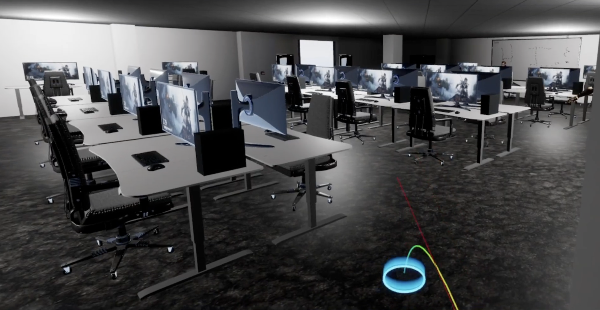 VR Classroom Simulation